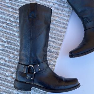 Frye vintage leather Harness Boot